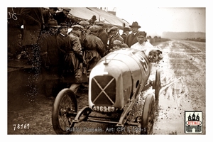 1922 Le Mans Salmson Robert Benoist #9 Pits 1st