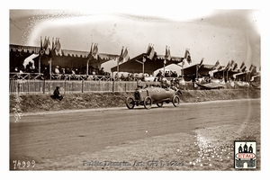 1922 Montargis Salmson Bueno #75 Pass Grandstand 1st