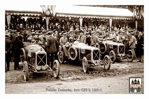 1923 Bol D`Or Salmson Team #102 #101 #100