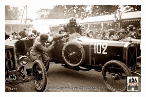 1923 Bol D`Or Salmson Robert Benoist #102 Start 1st