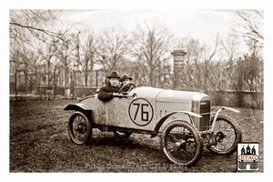 1922 Concours Endurance Amilcar Much #76 Paddock