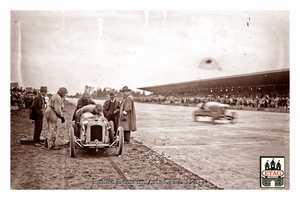 1926 Miramas Amilcar Andre Morel #5 Dnf. Tyre change