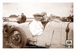 1927 Montlhery Amilcar Andre Morel #19 1st Portrait