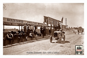 1922 Lyon ACF Benjamin Hivert #54 Pass Grandstand