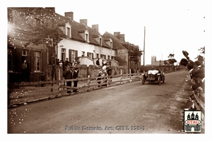 1911 Boulogne Sunbeam Richard #17 Passing Town