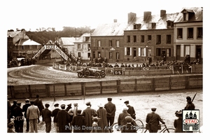 1912 Dieppe Sunbeam Dario Resta #17 4rth Race1