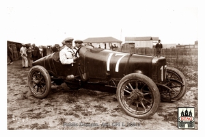 1912 Dieppe Sunbeam Dario Resta #17 4rth Paddock Harrison