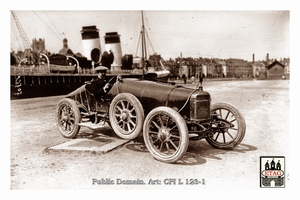 1912 Dieppe Sunbeam Victor Rigal #3 3rth Harbour