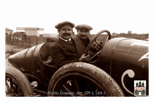 1912 Dieppe Sunbeam Victor Rigal #3 3rth Portrait Chassagne