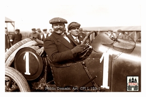 1913 Amiens Sunbeam Gustave Callois #1 Portrait