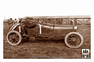 1913 Amiens Sunbeam Gustave Callois #1 Paddock