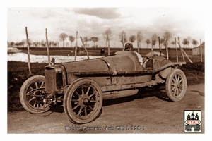 1913 Amiens Sunbeam Jean Chassagne #? 3rth Practice