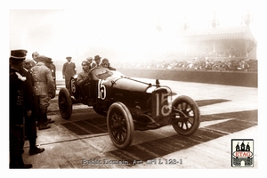 1913 Amiens Sunbeam Jean Chassagne #15 3rth Start