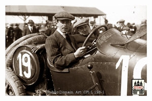 1913 Amiens Sunbeam Kenelm Le Guinness #19 Dnf15lap Portrait