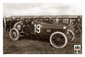1913 Amiens Sunbeam Kenelm Le Guinness #19 Dnf15lap Paddock1