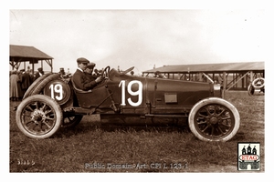 1913 Amiens Sunbeam Kenelm Le Guinness #19 Dnf15lap Paddock2
