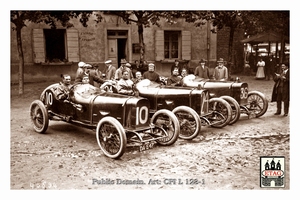 1914 Lyon Sunbeam Guinness #36 Chassagne #10 Resta #24 (1)