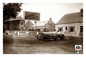 1921 Le Mans Sunbeam Rene Thomas #5 Dnf23laps Race