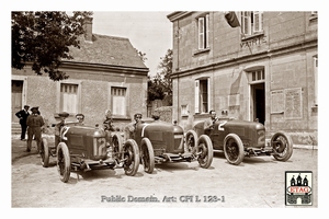 1923 Tours ACF Sunbeam Divo #7 Segrave #12 Guinnes #2