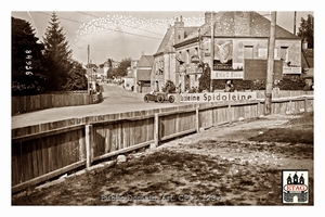1923 Tours ACF Sunbeam Henry Segrave #12 1st Pass Town