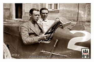 1923 Tours ACF Sunbeam Henry Segrave #12 1st Portrait2