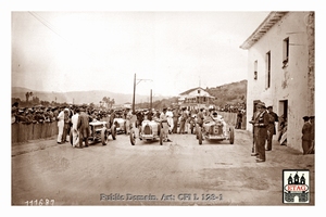 1926 San Sebastian Sunbeam Henry Segrave #3 Start