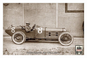 1921 Le Mans Ballot Jean Chassagne #8 Dnf17laps Paddock2