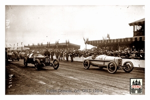 1921 Le Mans Ballot Henry Chassagne #10 9th Start #12