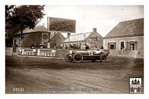 1921 Le Mans Ballot Louis Wagner #14 7th Race1
