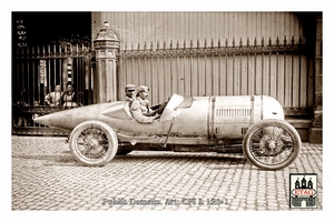 1922 Strasbourg Ballot Jules Goux #7 Dnf31laps Paddock