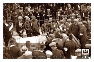1922 Targa Florio Ballot Jules Goux #14 1st Depart