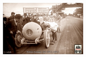 1926 Strasbourg Ballot Giulio Masetti #20 Dnf15laps Pitsstop