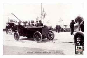 1904 Gordon Bennett Darracq Louis Wagner #22 Dnf1lap Pulled