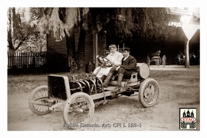 1905 Circuit des Ardennes Darracq Victor Hemery #2 1st Paddo