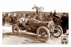 1909 Boulogne Sur Mer Calthorpe Ivan Wiedeman #3 Dnf Paddock