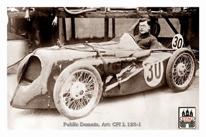 1927 Brooklands Austin Boyd Carpenter #30 Paddock