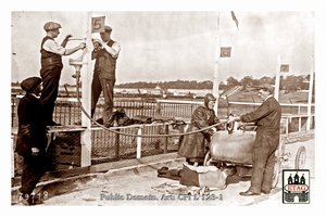 1921 Brooklands Salmson Driver? #5 Refuelling