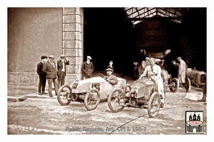 1927 Boulogne Violet Treunet & Dore #52 Paddock