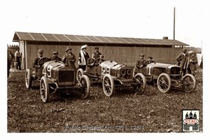 1908 Dieppe Delage Guyot #1 Bonnard #49 Thomas #29