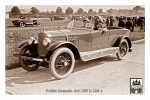 1925 Concours D`Elegance Delage Mme Rheims #48 Paddock