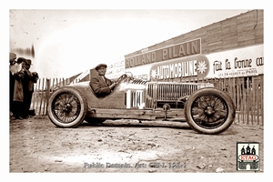 1925 Montlhery Delage Louis Wagner #14 2nd Paddock