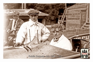 1925 Montlhery Delage Paul Torchy #16 Dna Portrait