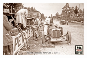 1925 San Sebastian Delage Albert Divo #1 1st Refuelling