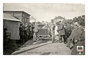 1905 Circuit des Ardennes Darracq Louis Wagner #7 4th Paddo1