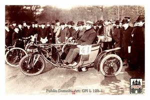 1906 Promenade Vieux Tacots De-Boisse driver? #41 Before sta