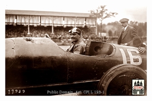 1922 Monza Bugatti Vizcaya #16 3th Portrait