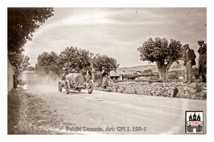 1924 Mont Ventoux Bugatti Lamy #55 Hill climb