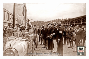 1926 San Sebastian Bugatti De Buck #29 Pit Lane