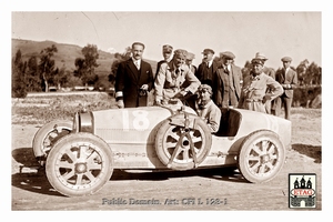 1926 Targa Florio Bugatti Goux #18 3rth Paddock