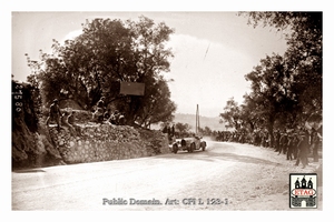 1928 La Turbie Bugatti Friedrich # Race